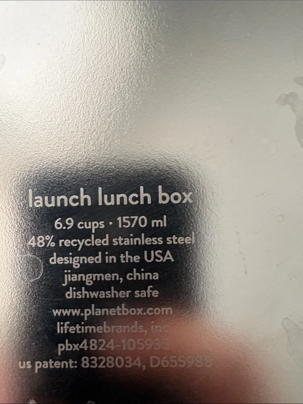 PlanetBox Launch stainless steel bento box